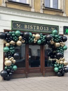 Girlanda organiczna na otwarcie