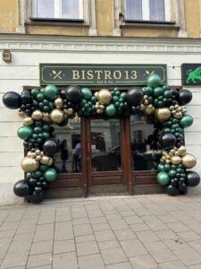 Girlanda organiczna na otwarcie