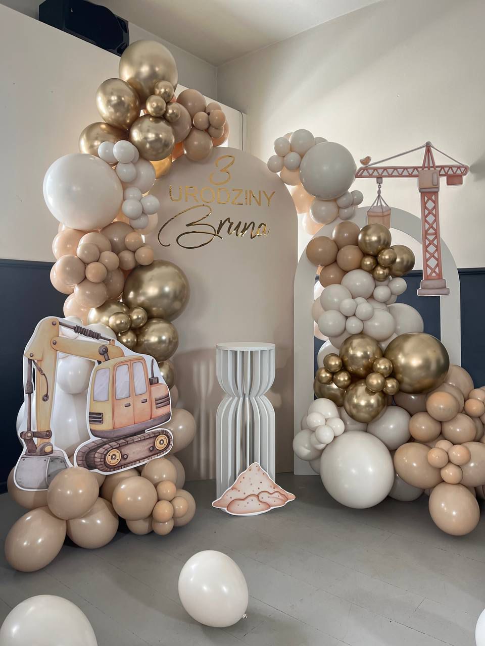 🤎 Ścianka „Budowlana Przygoda”