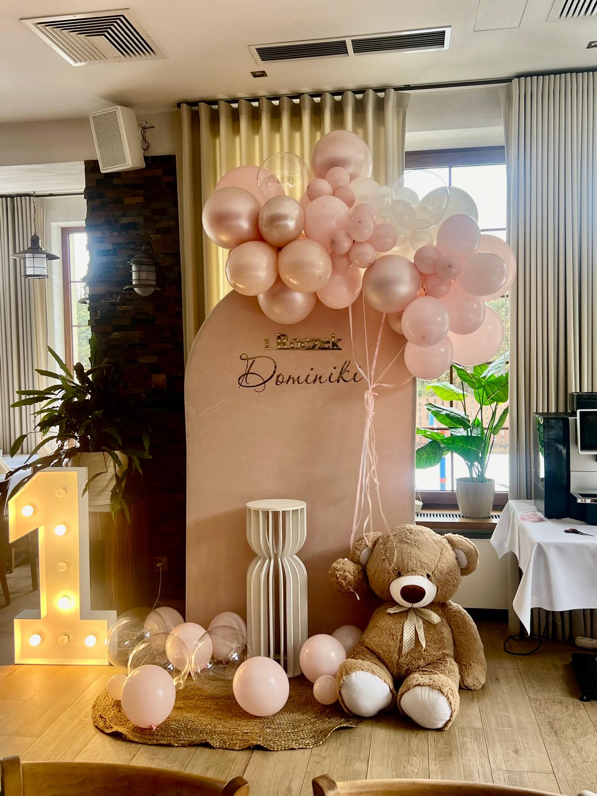 Ścianka Balonowa na Roczek, Chrzest