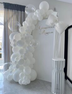 Ścianka balonowa Komunia