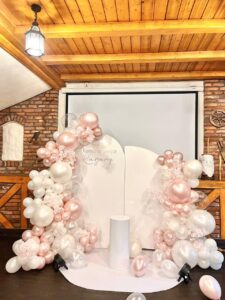 ścianka balonowa na komunię