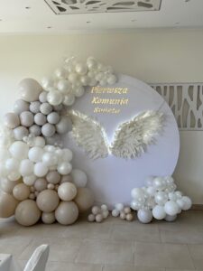 ścianka tło do zdjęć komunia