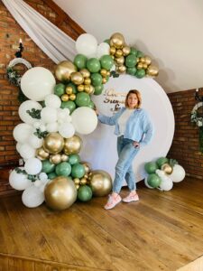 ścianka balonowa komunia Warszawa