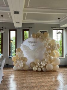 Ścianka balonowa komunia