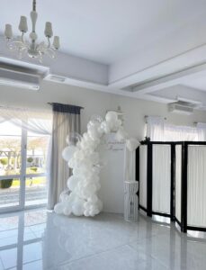 Ścianka balonowa Komunia